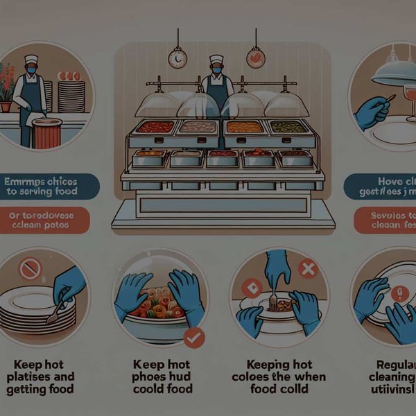 Quelles sont les meilleures pratiques pour assurer la sécurité alimentaire dans un buffet de restaurant ?